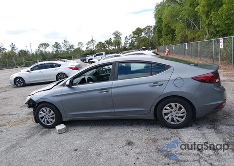 2019 Hyundai Elantra Se z USA, uszkodzony, nr VIN KMHD74LF2KU857741